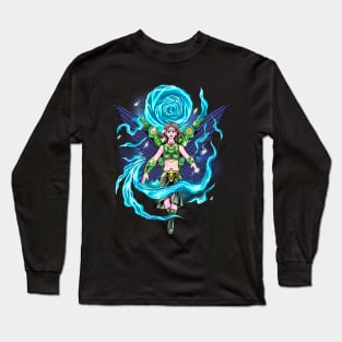 Angel winged robot Long Sleeve T-Shirt